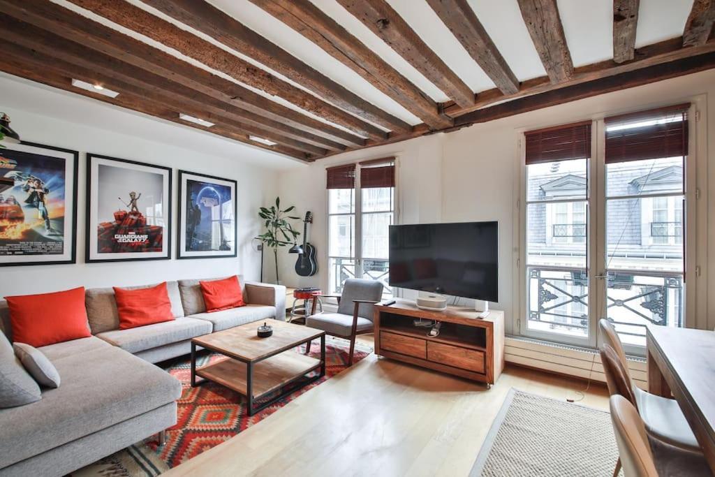 Typical Parisian Duplex#4Pers#Le Marais Apartment Exterior foto